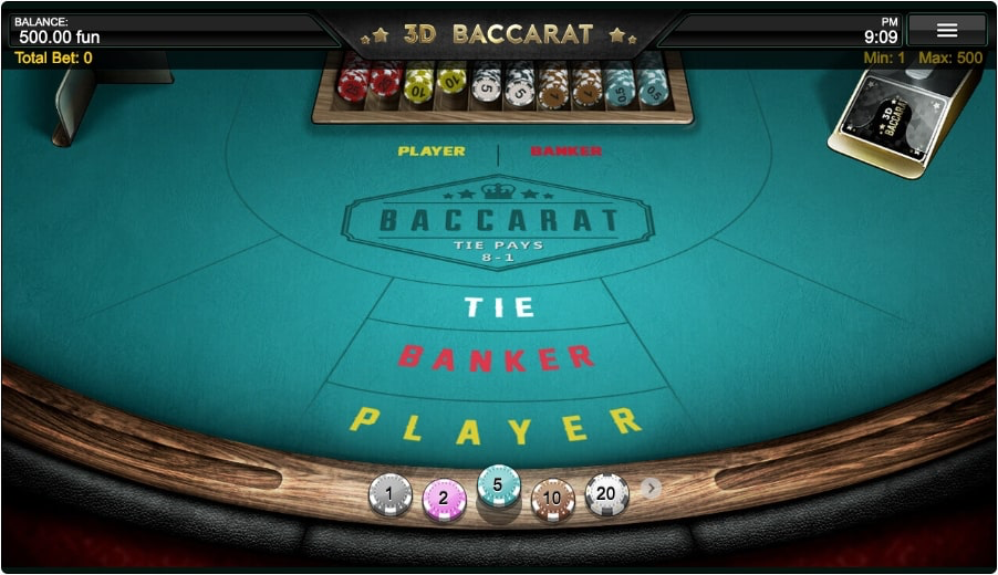 3D Baccarat